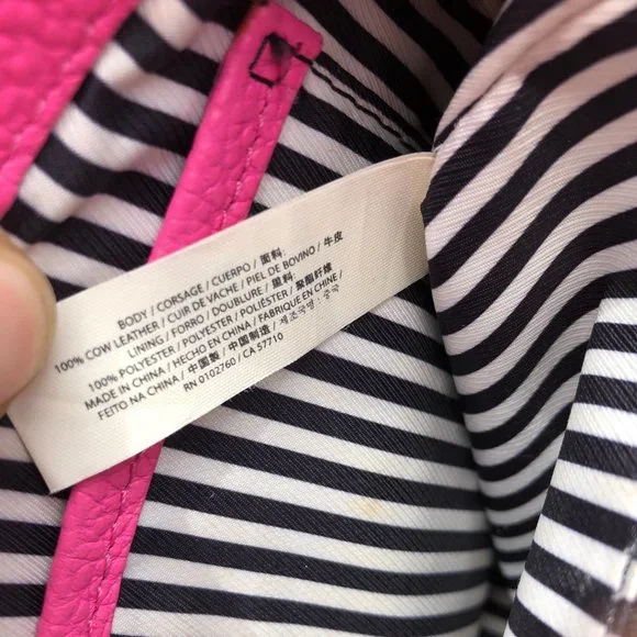 Kate Spade Pink Pebbled Soft Leather Crossbody - Picture 3 of 11